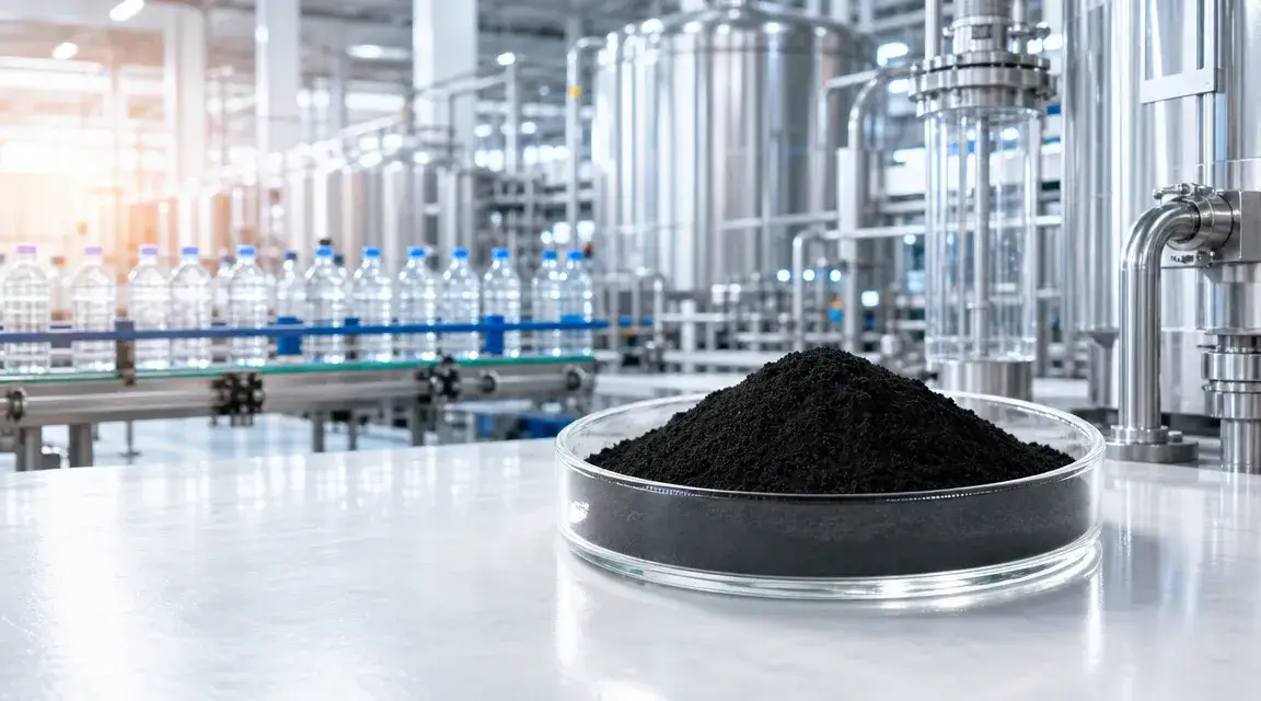 Food Grade Activated Carbon for Food and Beverage Processing
